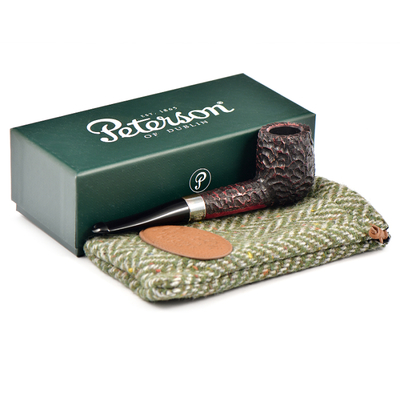 Курительная трубка Peterson St. Patricks Day 2025 - Rustic 106 P-Lip, без фильтра