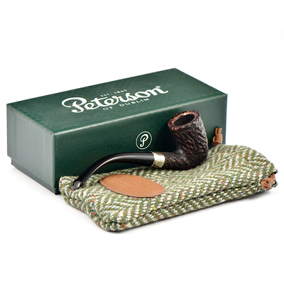 Курительная трубка Peterson St. Patricks Day 2025 - Rustic 128 P-Lip, без фильтра