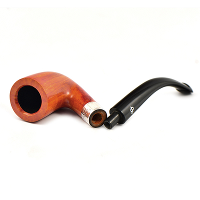 Курительная трубка Peterson Supreme - Smooth 128 Silver Mounted P-Lip, без фильтра