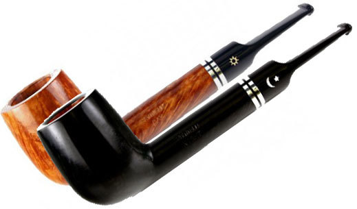 Курительная трубка Savinelli Night&Day 703 (2 трубки в наборе)