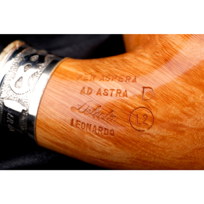 Курительная трубка SER JACOPO Leonardo da Vinci L2 Bent в шкатулке, 9мм S205-2