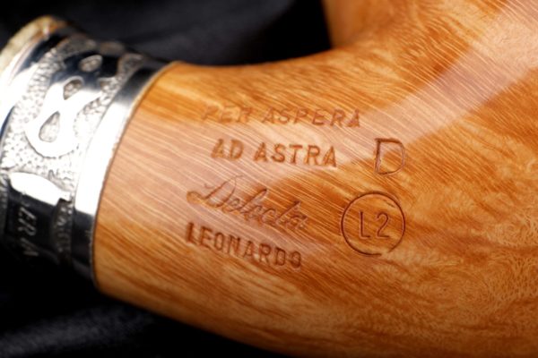 Курительная трубка SER JACOPO Leonardo da Vinci L2 Bent в шкатулке S625