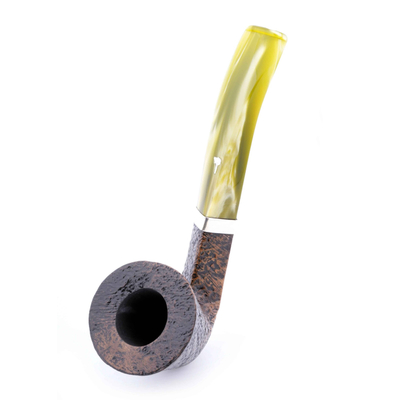 Курительная трубка SER JACOPO Mastro Geppetto Blast-Silver, 9 мм G141