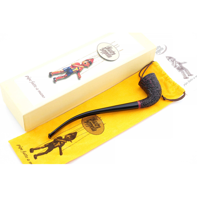 Курительная трубка SER JACOPO Mastro Geppetto Churchwarden Rustic, без фильтра G821-2