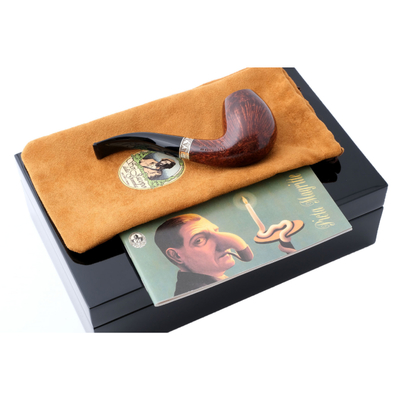 Курительная трубка SER JACOPO Picta Magritte N 19 в шкатулке, 9 мм S414-4