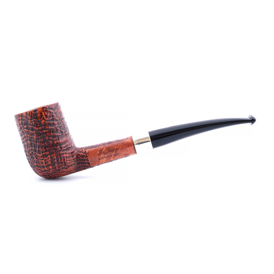 Курительная трубка SER JACOPO S2 Blast Silver, 9 мм S552-1