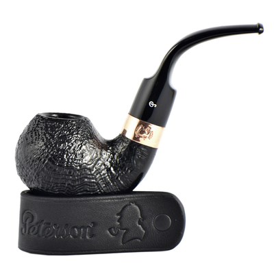 Курительная трубка Peterson Sherlock Holmes Christmas 2021 Sandblast - Lestrade, 9мм