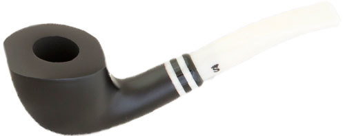 Курительная трубка Stanwell Black & White Black Mat 409