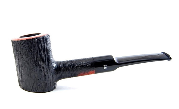 Курительная трубка STANWELL BRUSHED Black Rustico 207