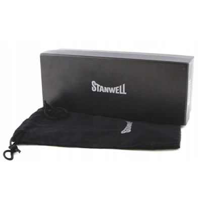 Курительная трубка Stanwell Sterling Black Sand 32, без фильтра