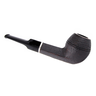 Курительная трубка Stanwell Sterling Black Sand 32, без фильтра