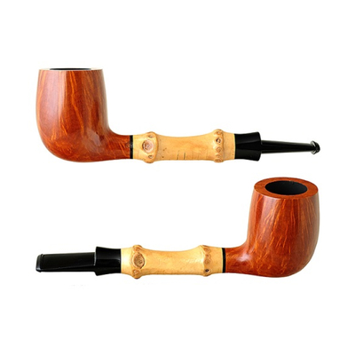 Курительная трубка Tsuge Bamboo Straight Smooth, без фильтра