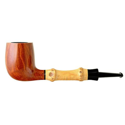 Курительная трубка Tsuge Bamboo Straight Smooth, без фильтра