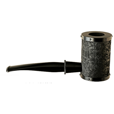 Курительная трубка Tsuge G9 Yoroi Sandblast Black, 9 мм