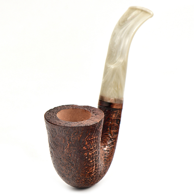 Курительная трубка Volkan Pipe - Calabash Antiqua - 423, без фильтра