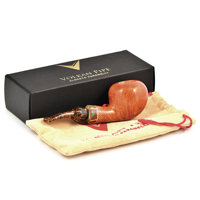 Курительная трубка Volkan Pipe - grade 7 - 453, без фильтра