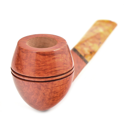 Курительная трубка Volkan Pipe - grade 8 - 458, без фильтра