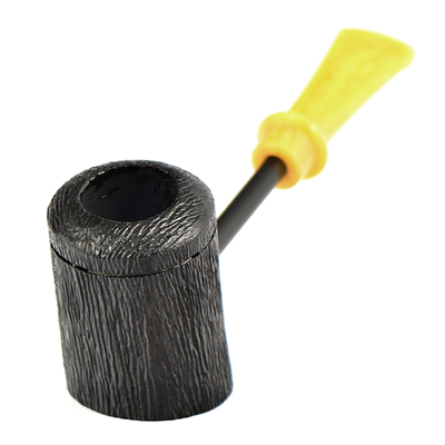 Курительная трубка Volkan Pipe - One Mixed Finishing - 003, без фильтра