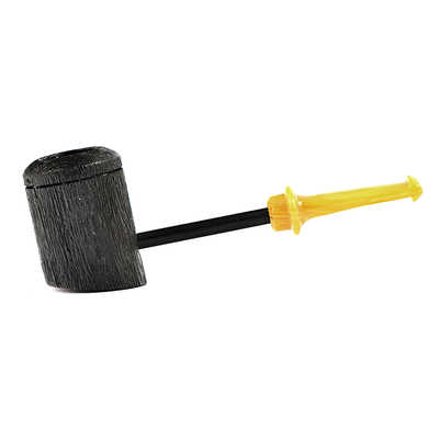 Курительная трубка Volkan Pipe - One Mixed Finishing - 008, без фильтра