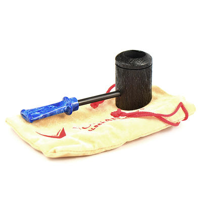 Курительная трубка Volkan Pipe - One Mixed Finishing - 009, без фильтра