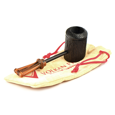 Курительная трубка Volkan Pipe - One Mixed Finishing - 011, без фильтра