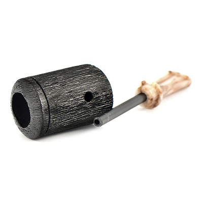 Курительная трубка Volkan Pipe - One Mixed Finishing - 014, без фильтра