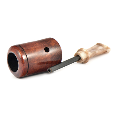 Курительная трубка Volkan Pipe - One Mixed Finishing - 016, без фильтра