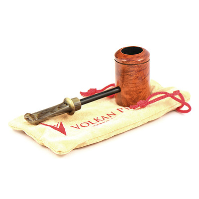 Курительная трубка Volkan Pipe - One Mixed Finishing - 019, без фильтра