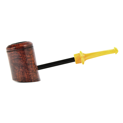 Курительная трубка Volkan Pipe - One Mixed Finishing - 020, без фильтра