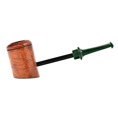 Курительная трубка Volkan Pipe - One Mixed Finishing - 022, без фильтра