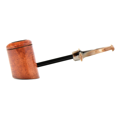 Курительная трубка Volkan Pipe - One Mixed Finishing - 023, без фильтра