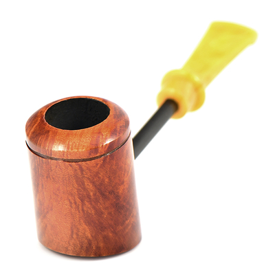 Курительная трубка Volkan Pipe - One Mixed Finishing - 026, без фильтра