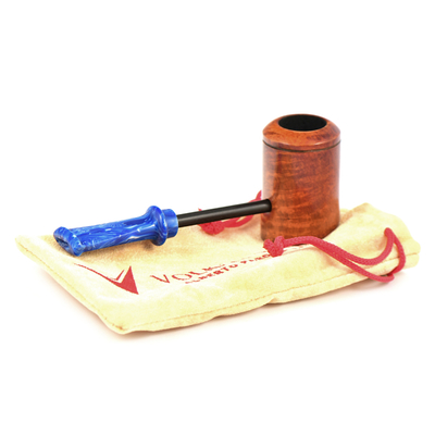 Курительная трубка Volkan Pipe - One Mixed Finishing - 028, без фильтра