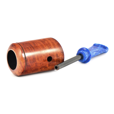 Курительная трубка Volkan Pipe - One Mixed Finishing - 028, без фильтра