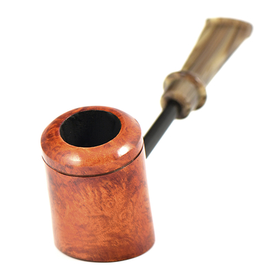 Курительная трубка Volkan Pipe - One Mixed Finishing - 030, без фильтра