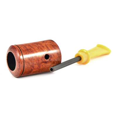 Курительная трубка Volkan Pipe - One Mixed Finishing - 031, без фильтра