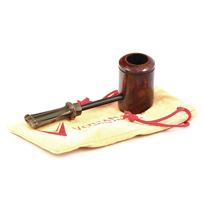 Курительная трубка Volkan Pipe - One Mixed Finishing - 032, без фильтра