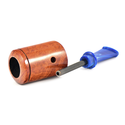 Курительная трубка Volkan Pipe - One Mixed Finishing - 034, без фильтра