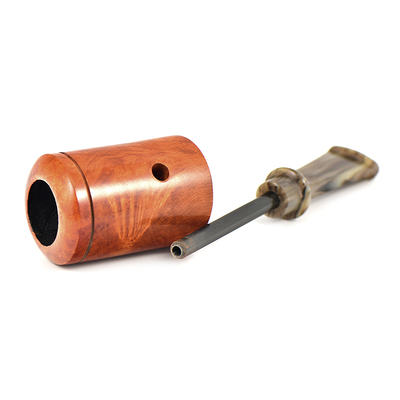 Курительная трубка Volkan Pipe - One Mixed Finishing - 036, без фильтра