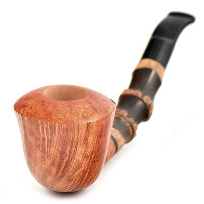 Курительная трубка Volkan Pipe - Red Princess - Special Bamboo Smooth 401, без фильтра