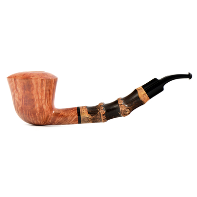 Курительная трубка Volkan Pipe - Red Princess - Special Bamboo Smooth 401, без фильтра