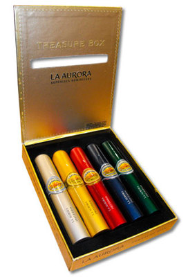 Подарочный набор Подарочный набор сигар La Aurora Robusto Treasure Box