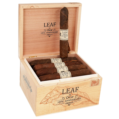 Сигары Leaf by Oscar Valladares 10th Anniversary Criollo Sixty 6 x 60