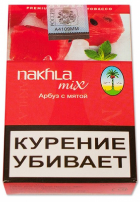 Кальянный табак Nakhla АРБУЗ С МЯТОЙ (50г)