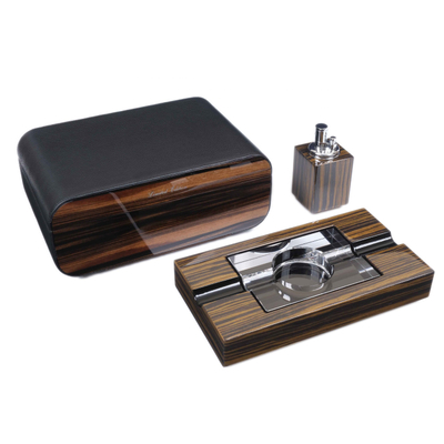Подарочный набор Настольный набор сигарных аксессуаров Gentili SET-SV40-Black