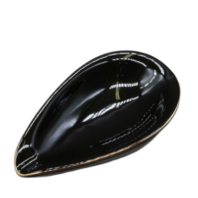 Пепельница Adorini керамическая черная на 1 сигару 14404