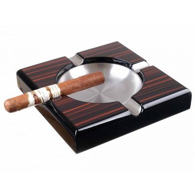 Пепельница сигарная Lubinski на 4 сигары, Эбеновое дерево E635