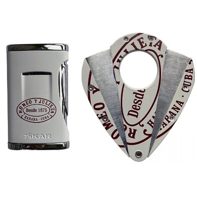 Подарочный набор Подарочный комплект Romeo y Julieta гильотина и зажигалка Xikar