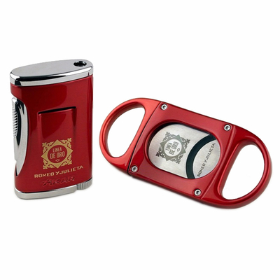 Подарочный набор Подарочный комплект Romeo y Julieta Linea de Oro гильотина и зажигалка Xikar