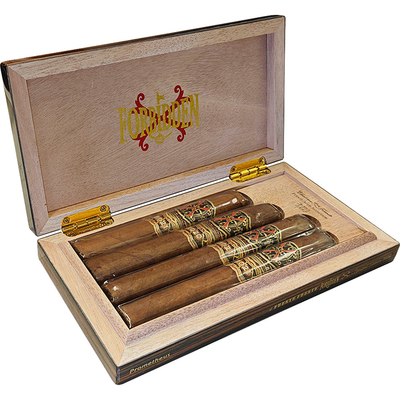 Подарочный набор Подарочный набор сигар Arturo Fuente FFOX Fuente Fuente Opus X Story 4 Set Cigars Macassar Ebony
